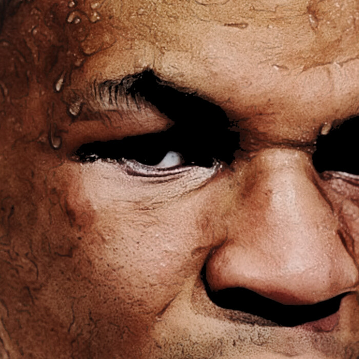 Mike Tyson T-Shirt Young Mike Tyson Portrait Custom Graphic Tee gallery