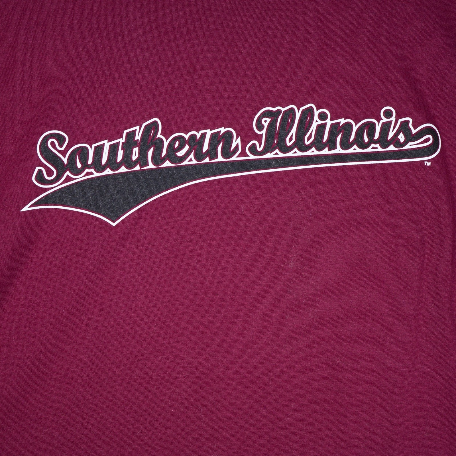 Gildan Southern Illinois University T-Shirt Mens 2XL Maroon Ultra Cotton NWT gallery