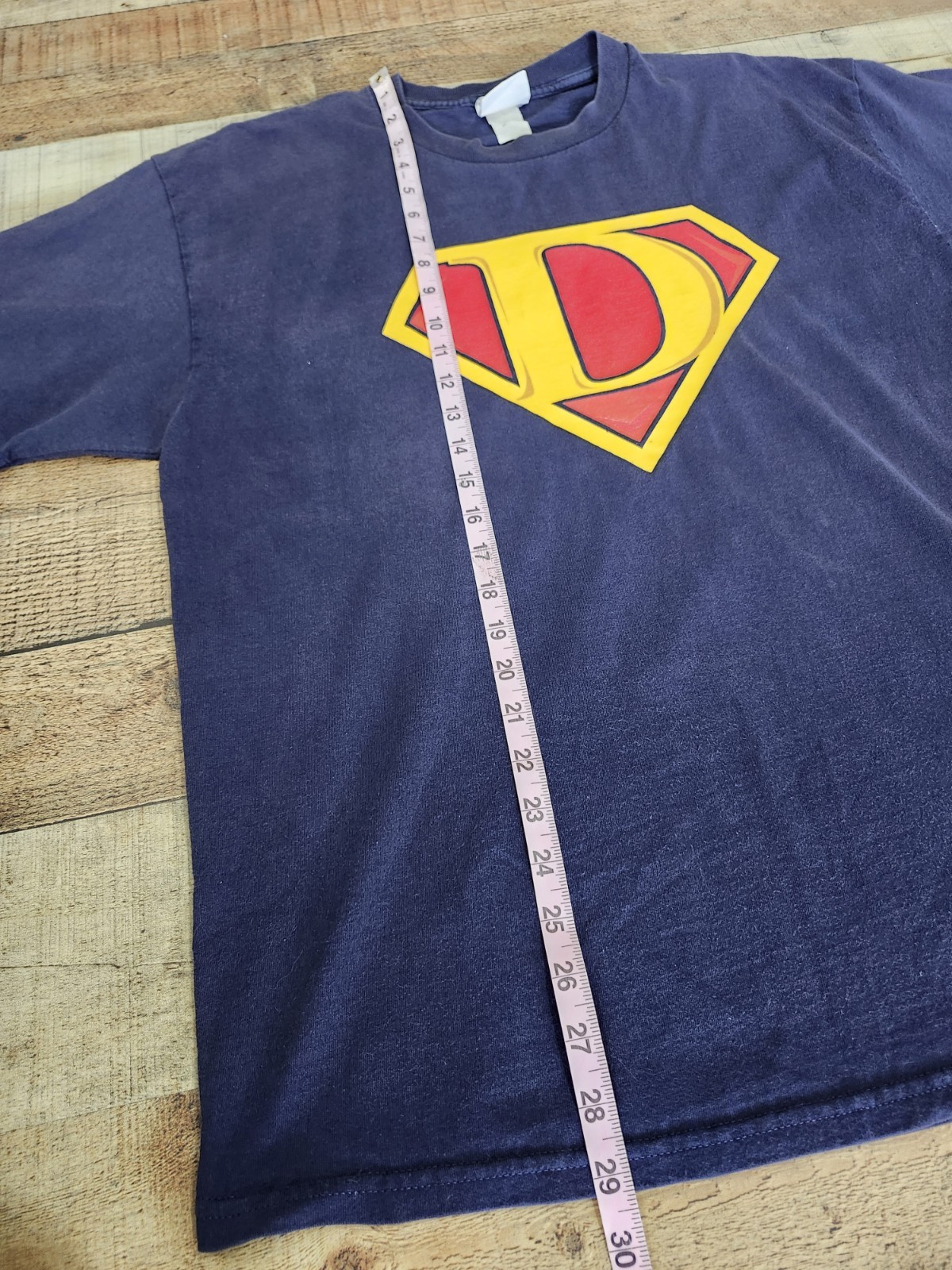 Vtg Discovery Channel Store Super Dad T Shirt Sz XL Navy Blue Good Shape gallery