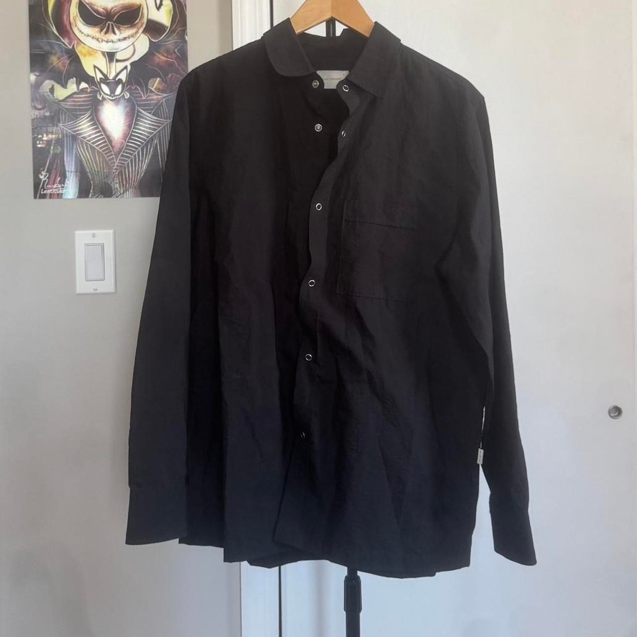Aime Leon Dore black button up shirt Size S but can fit medium. gallery