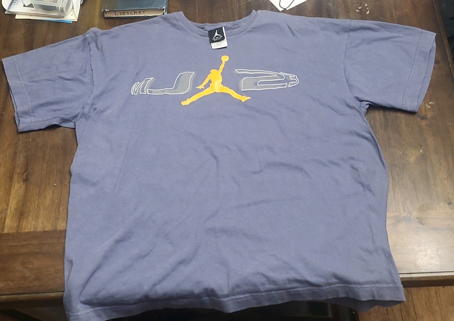 Jordan Jumpman Purple Graphic Logo Crew Neck Short Sleeve T-Shirt Men's XL gallery
