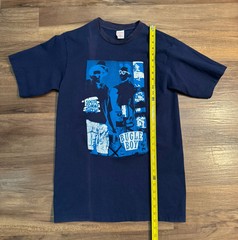 Men’s Sz. Large Bugle Boy South Shore Sizzle Blue T-Shirt 50% Cotton 50% Poly