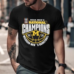 Michigan Wolverines 2026 Basketball Champ T-Shirt | S – 4XL