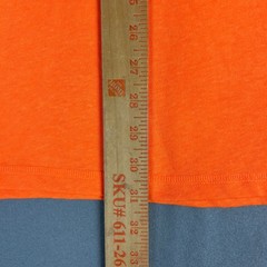 Dickies Performance Shirt Mens Medium Orange Temp-iQ Cooling Long Sleeve Pocket