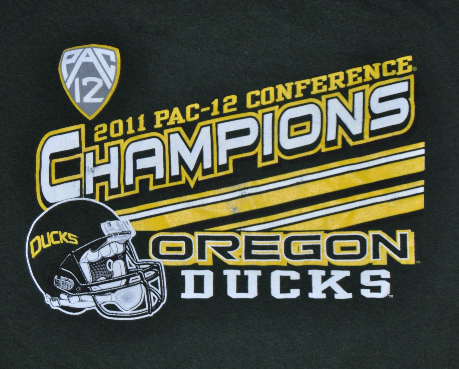 t-shirt 2xlarge university of oregon ducks pac 12 football 25 inches pit to pit