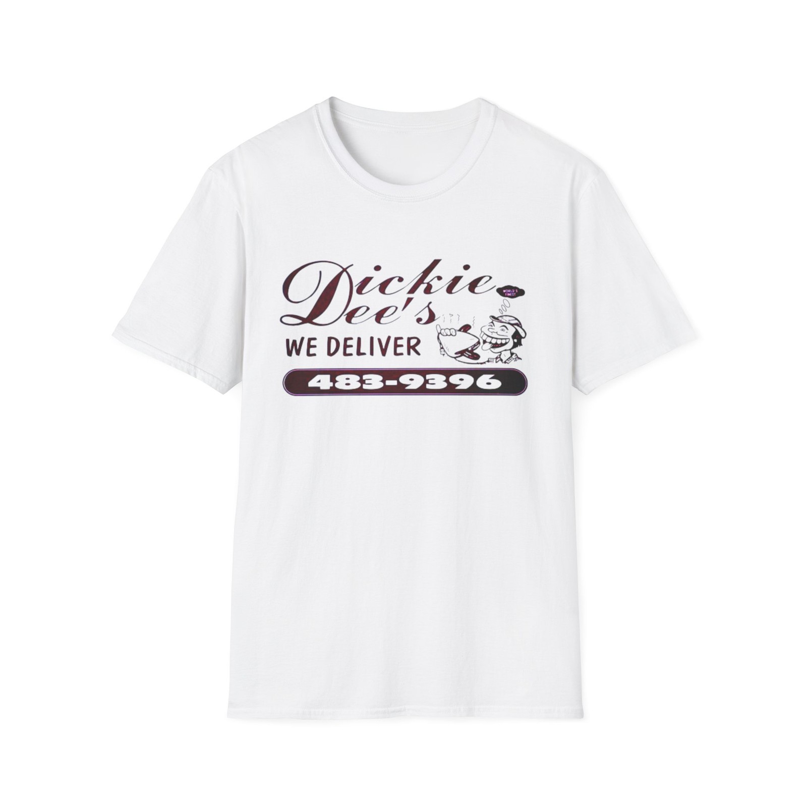 Dickie Dee's Newark NJ T-Shirt Italian Hot Dog Food Logo Vintage New Jersey soft gallery