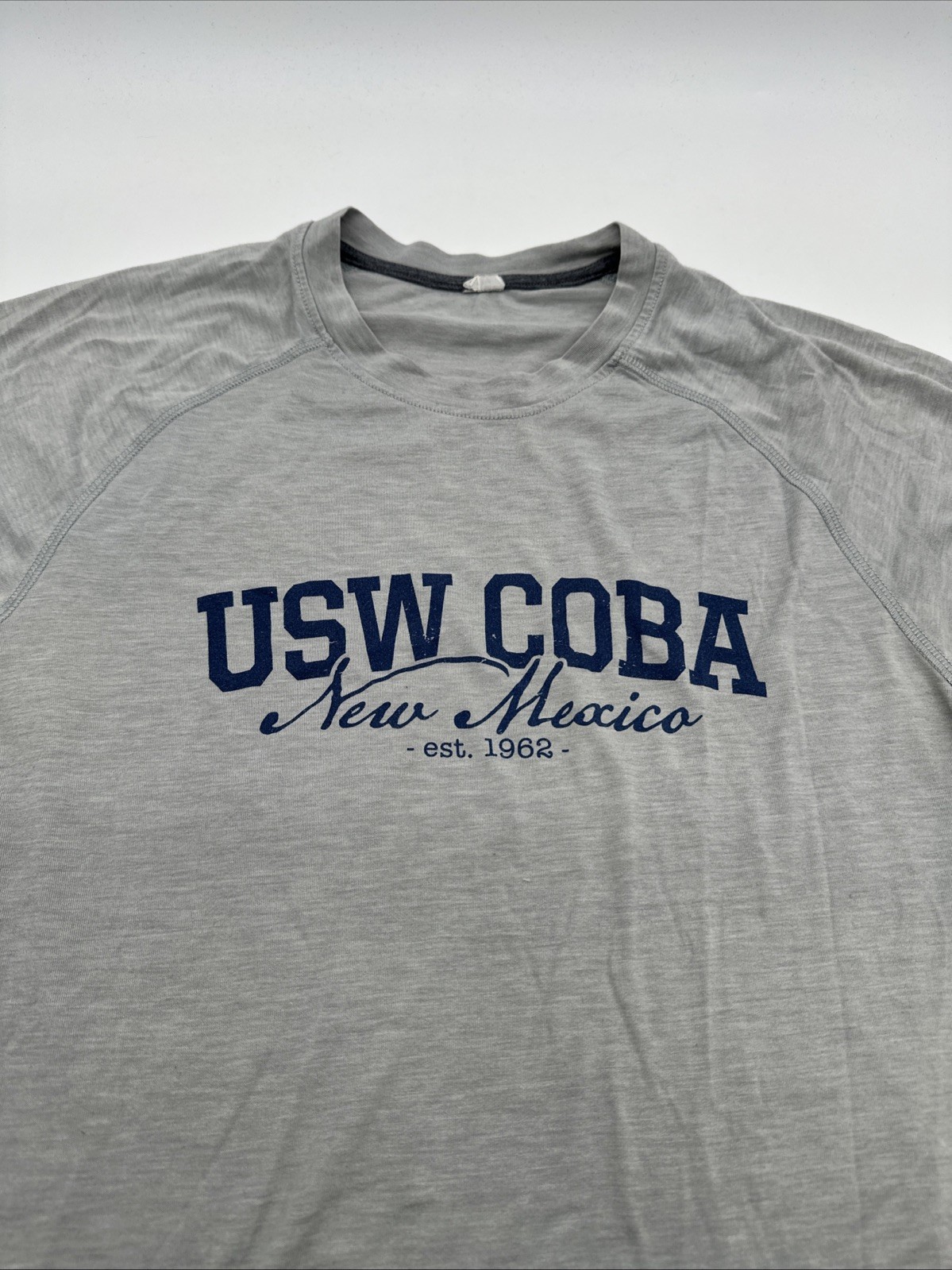 USW COBA New Mexico T-Shirt Men Small Graphic Print Gray ..#29774 gallery