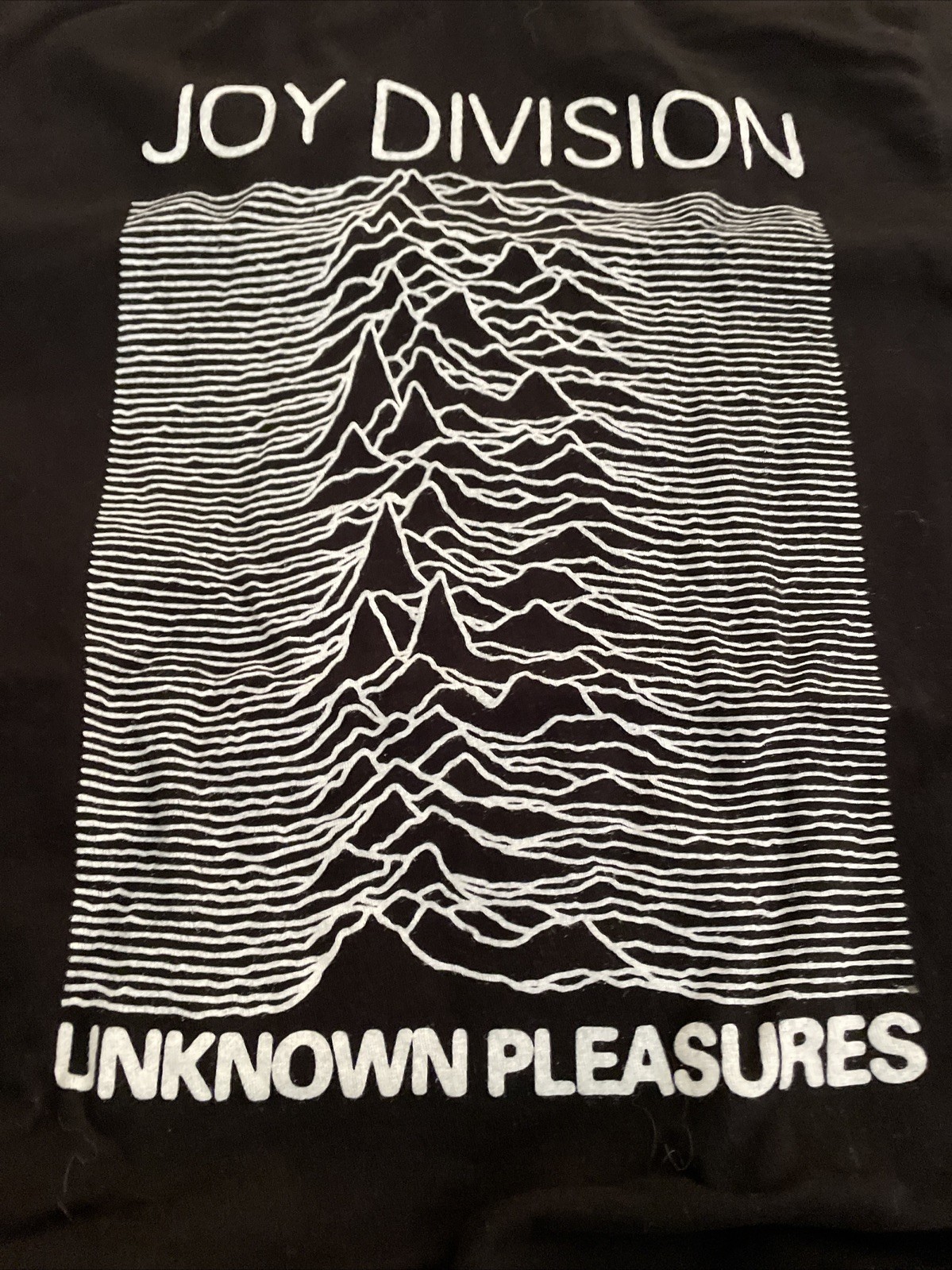 Joy Division Unknown Pleasures shirt size MEDIUM M band gallery