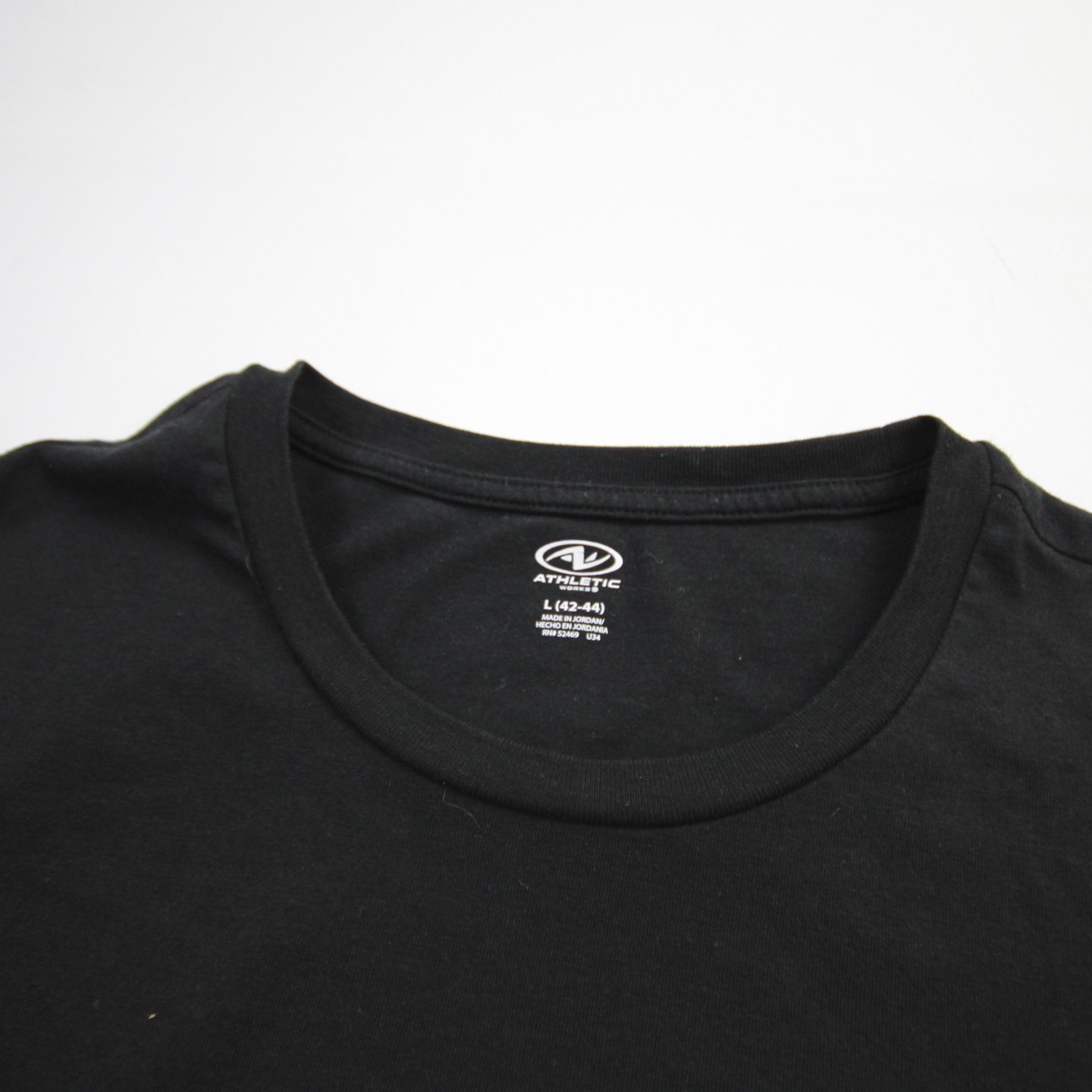 Athletic Works Long Sleeve Shirt Men's Black Used L gallery