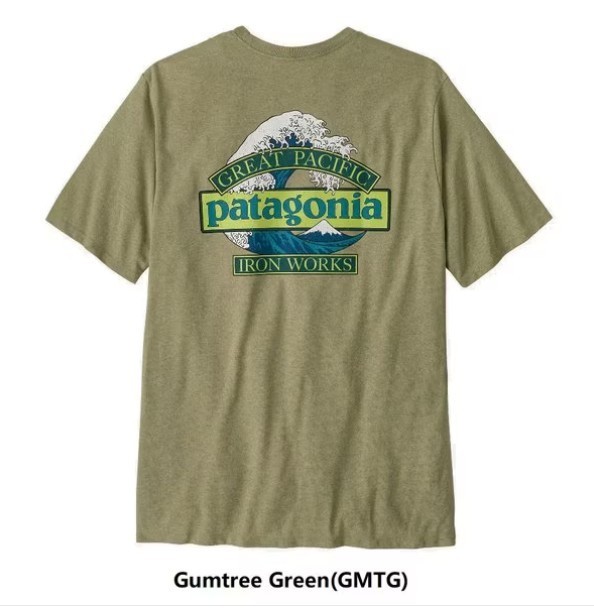 Authentic Patagonia Mens Great Waves Graphic T-Shirt Brand New Free Shipping gallery