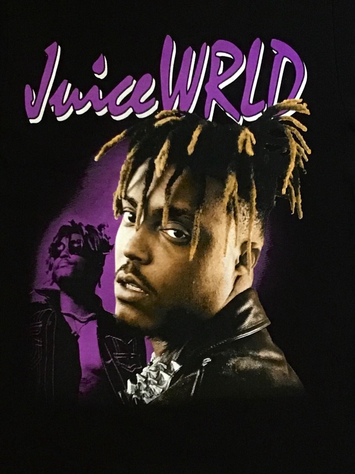 NEW- JUICE WRLD - PURPLE LOGO -T-SHIRT gallery