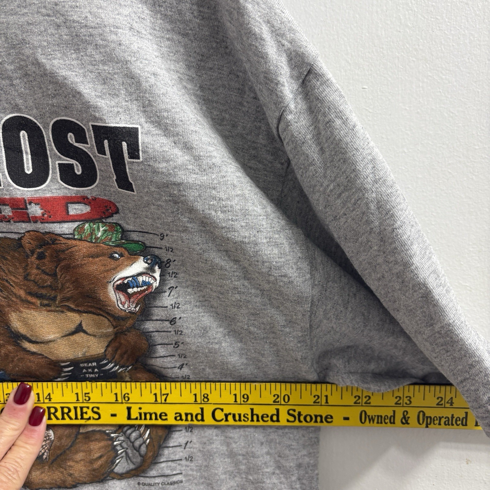 Funny Most Wanted Animal Tshirt Mens Large Quality Classics Tag Gray Graphic gallery