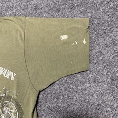 Vtg Harley Davidson Shirt Men’s Medium Green 80s Motorcycles USA Biker Tee
