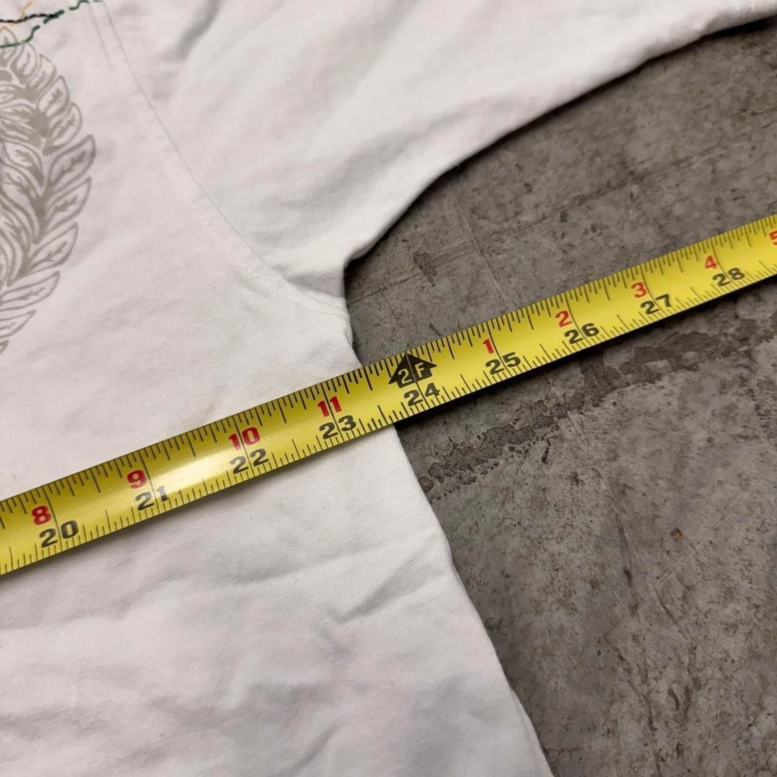 Vintage Y2K Avirex Eagle #75 Embroidered Grunge Tshirt XL White Hip Hop Skater gallery