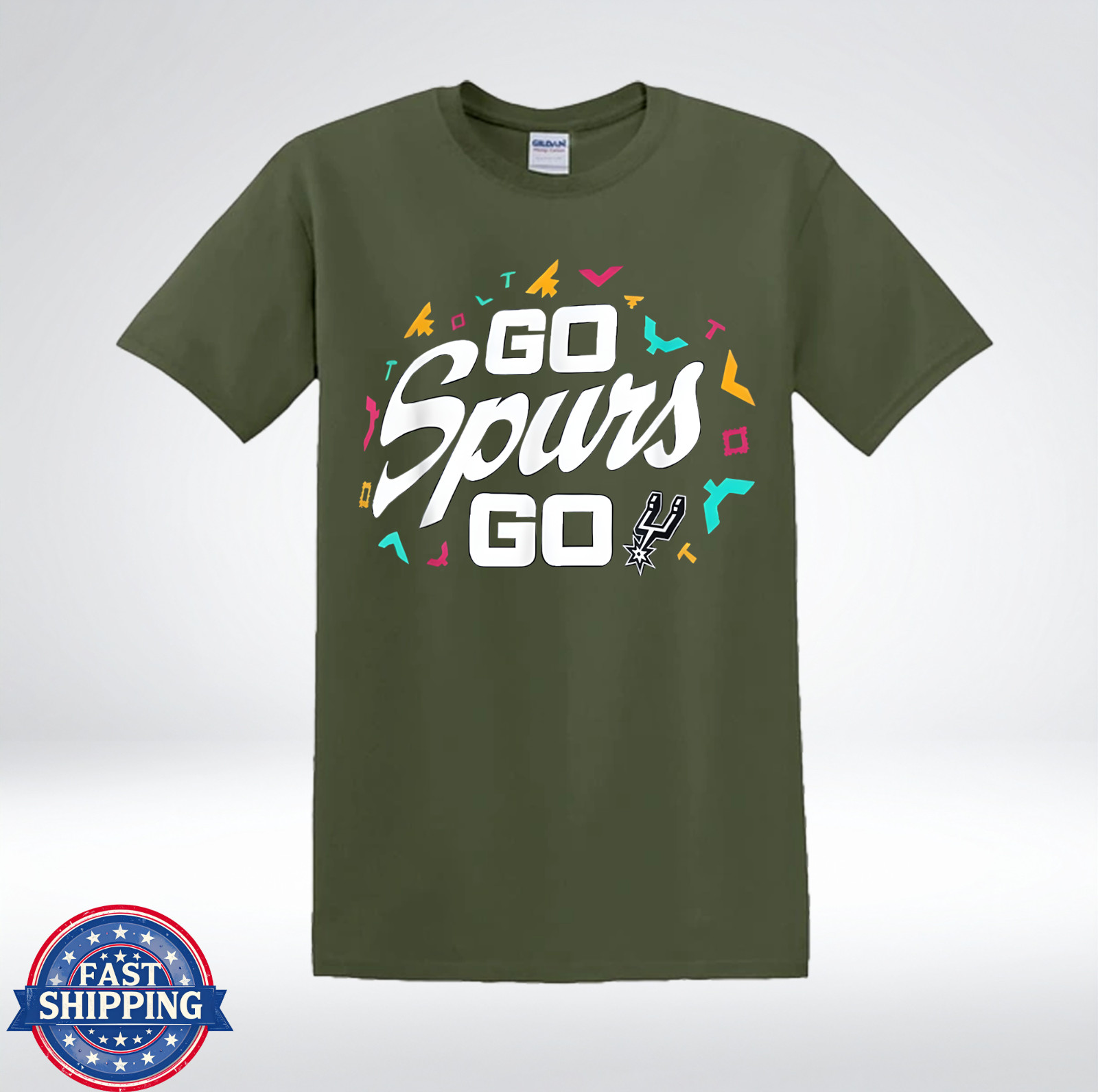 Go Go Fiesta Style Sports Fan T-Shirt gallery