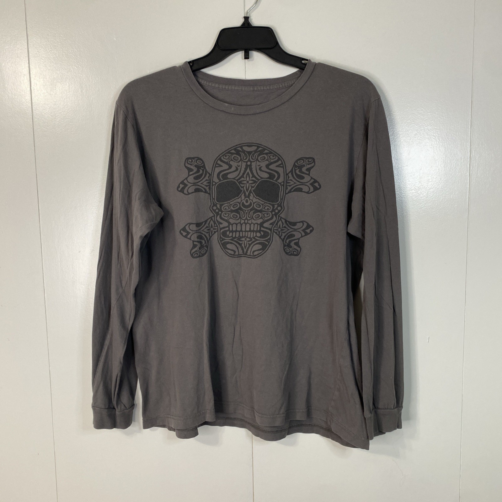 Government Mule Band T Shirt Long Sleeve Grey Light Weight Medium M Faded gallery
