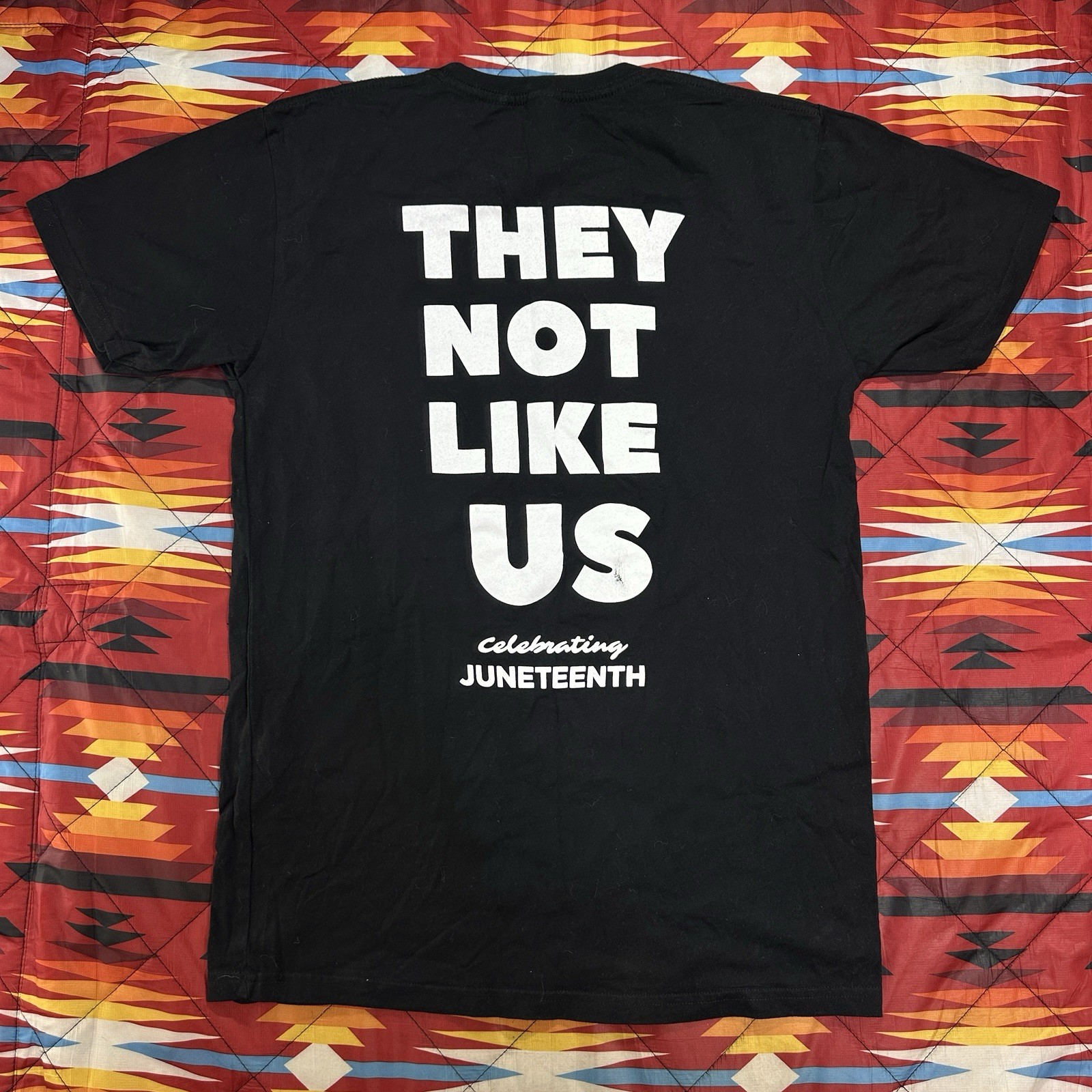 Kendrick Lamar They Not Like Us Black T-Shirt Men's Size Medium The Pop Out gallery