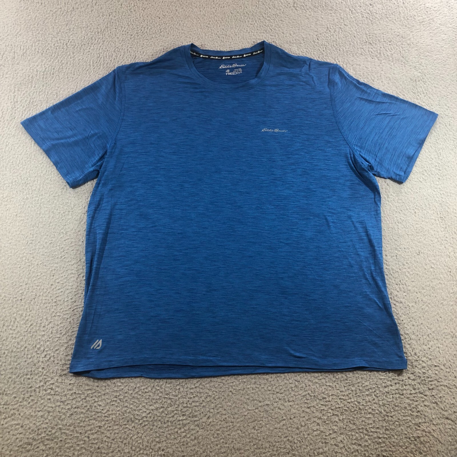 eddie bauer t shirt mand XXL blue freedry active gallery