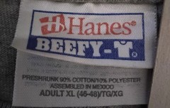 Peanuts Gang Winter Scene On Hanes Beefy T Size XL Gray