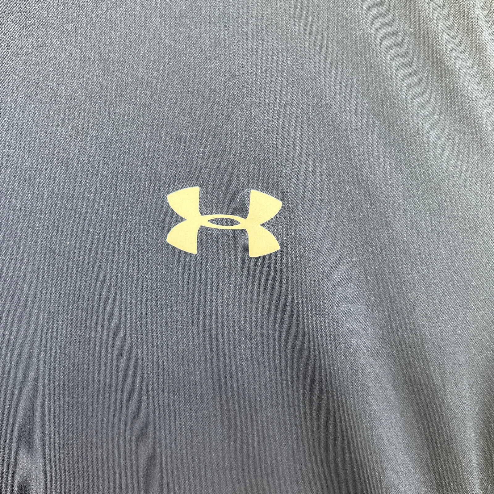 Under Armour Heatgear Men's Size M Solid Blue Loose Fit S/S Crew-Neck T-Shirt gallery