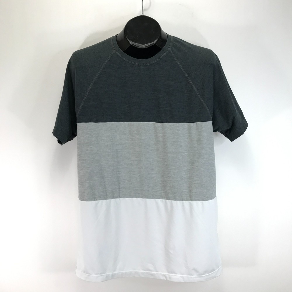 J. Crew Factory Colorblock Raglan Performance Tee Men’s Medium Fitness Casual