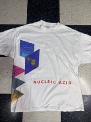 Vintage Sigma Nucleic Acid Purification Shirt Mens XL White Hanes DNA Tee 90s