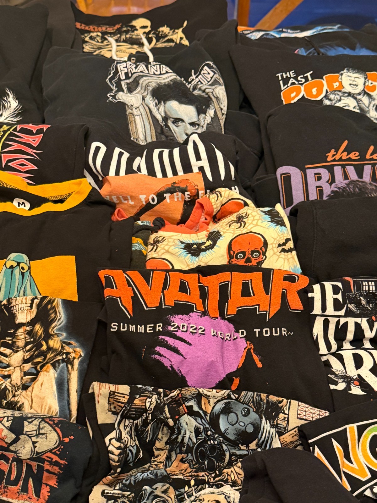 HUGE Horror T Shirt / Hoodie & More Lot Fright Rags Cavity Colors Terror Threads gallery