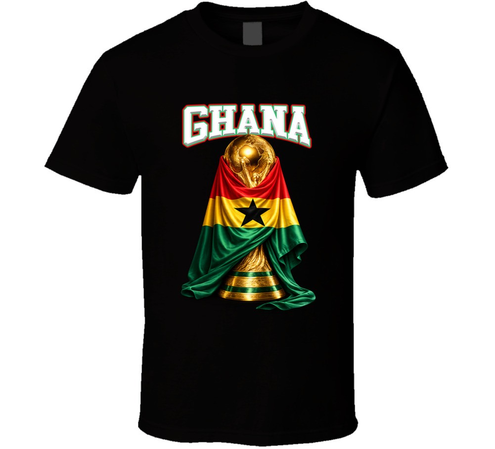 Ghana World Cup Soccer Fan T Shirt