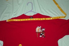 Vintage 1998 Warner Bros Studio Store Looney Tunes T Shirt Red Mens M Sylvester