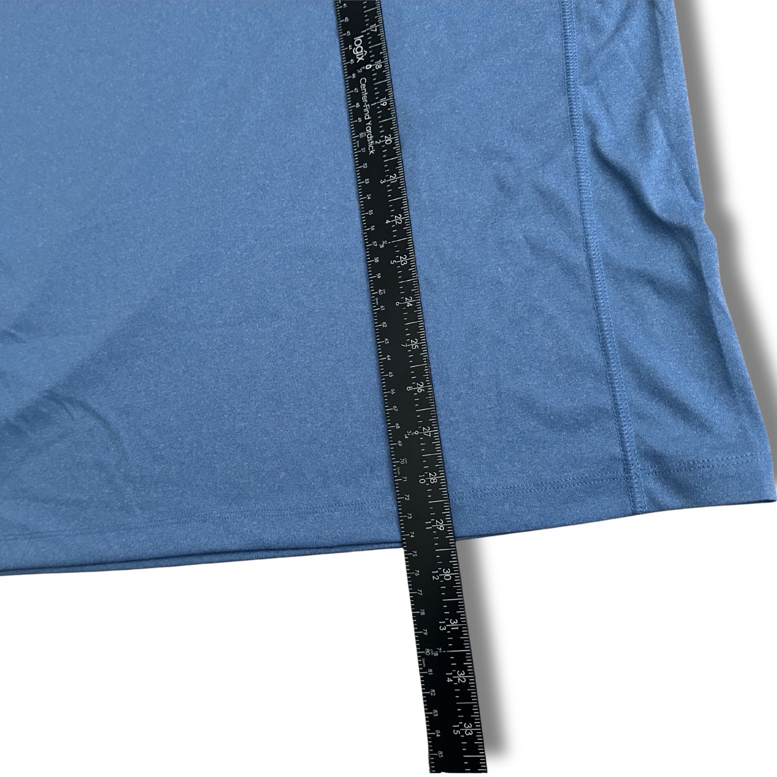 Tommy Bahama Mens Large Blue Performance Shirt Athletic Stretch Short Sleeve Tee gallery