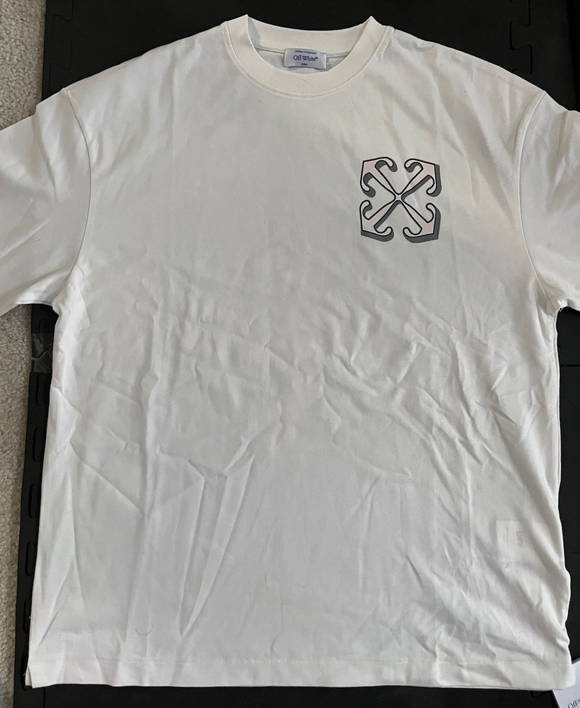 Off-White Men’s T-Shirt Size L