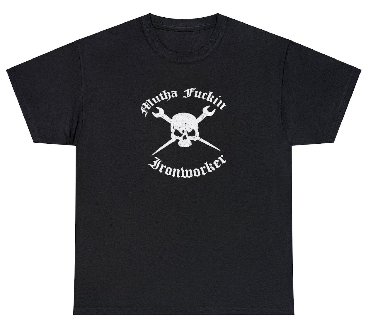 Iron Worker T Shirt Funny Apprentice Blue Collar Union Meme Humor Gift Tee