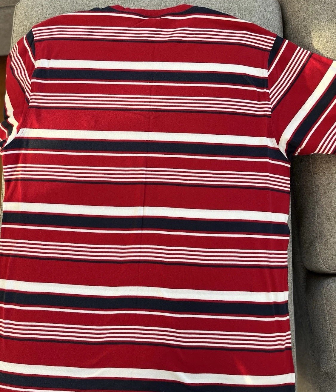 Brooks Brothers XL Red Striped T Shirt Supima Cotton Short Sleeve Logo Casual gallery