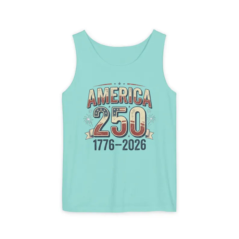 America Patriotic Comfort Tank Top