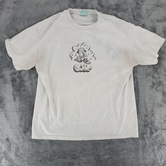 Golf Wang Graphic T-Shirt Mens XL White Cream Bucket Hat Character Streetwear