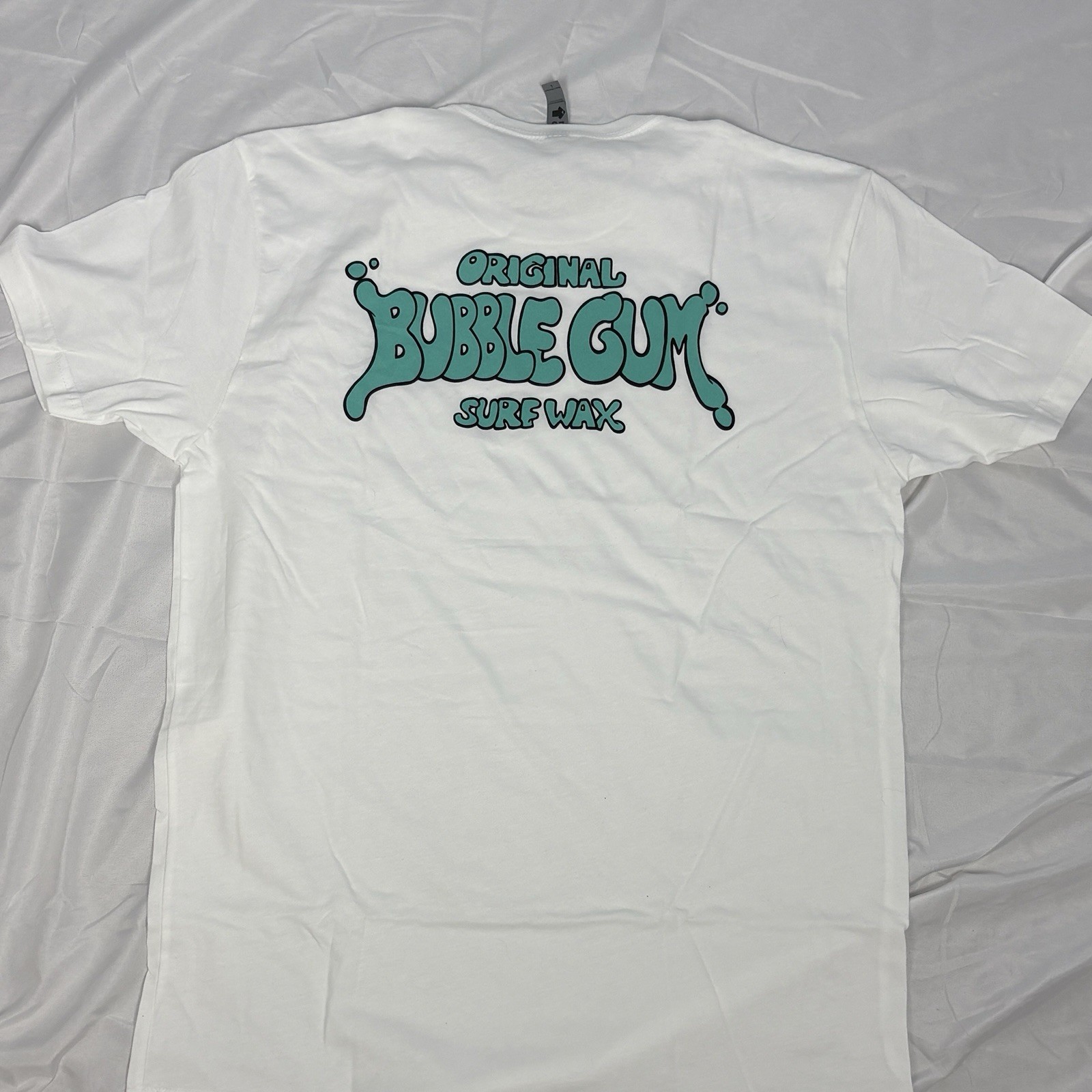 Bubble Gum Surf Wax Foam Logo Size Large New without Tags Surf T-Shirt gallery