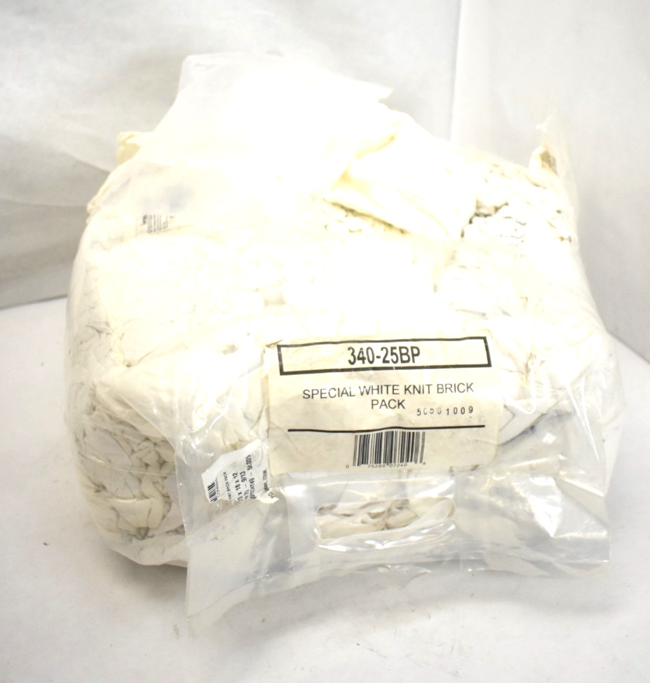 Reclaimed White Knite T-Shirts Brick Pack Special White Knit Brick Pack 340-25BP