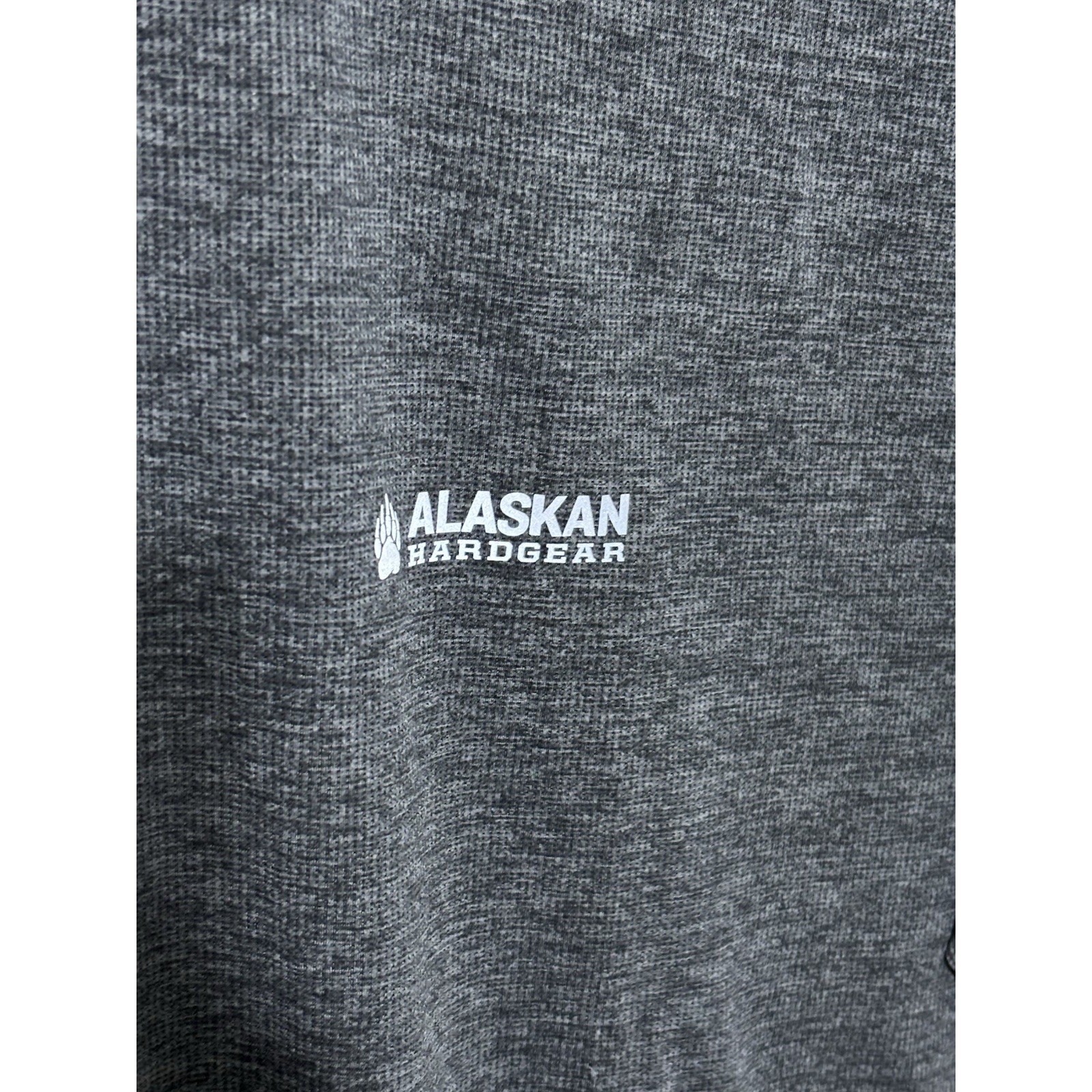 NWT DULULTH ALASKAN HARDGEAR L Mens SS Polyester Tun-Dry Lightweight Tee Gray gallery