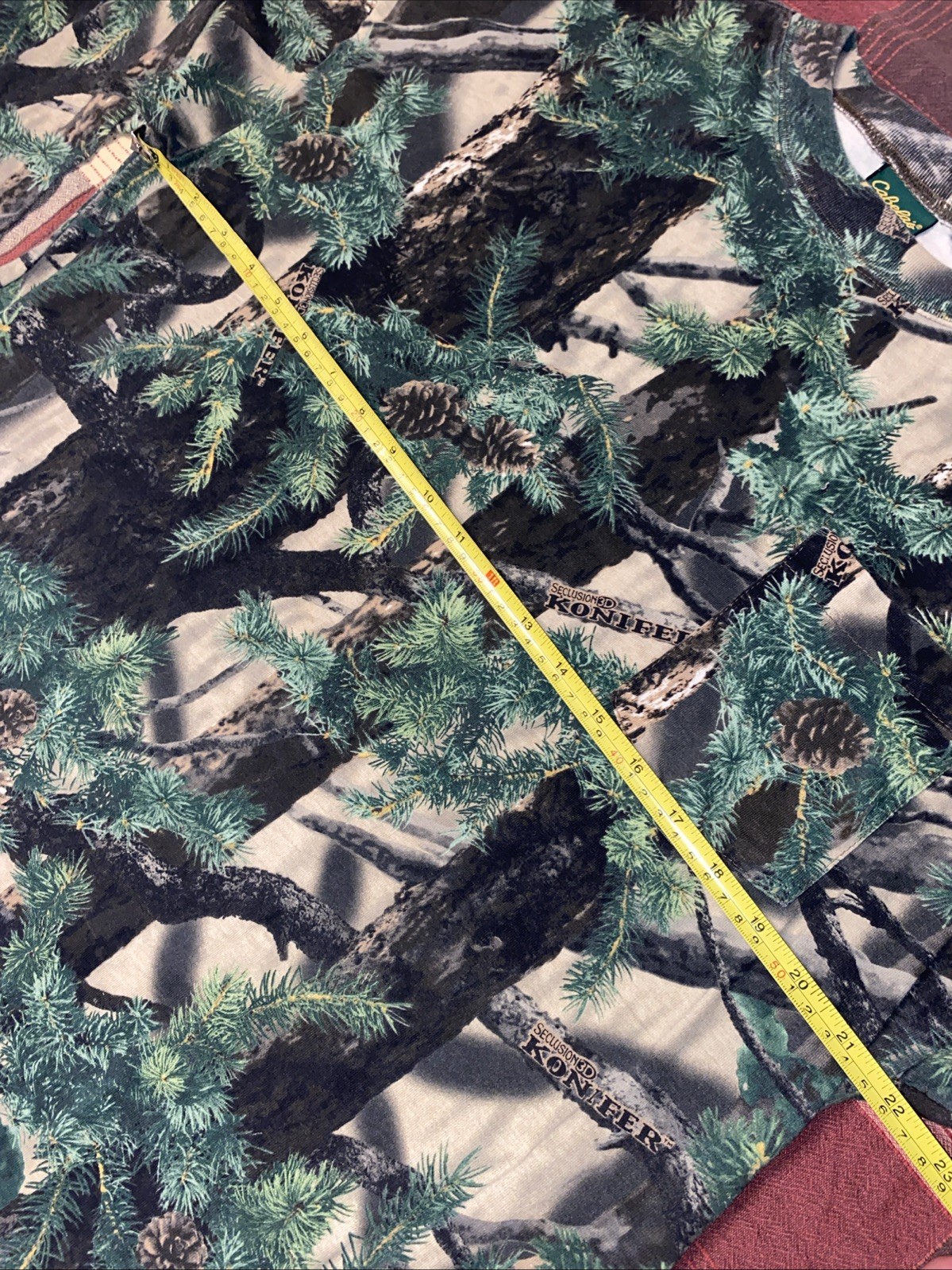 Vintage Cabela's Camo Shirt Mens XL/Reg Realtree Camouflage Seclusion3D Konifer gallery