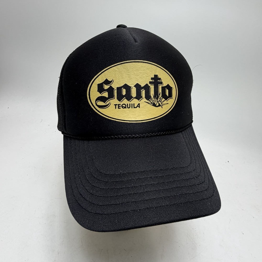 Santo Tequila Trucker Hat Mesh Snapback Guy Fieri Sammy Hagar New