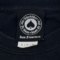 Thrasher Magazine Flame Logo Size S Black Tee (Retail $32)