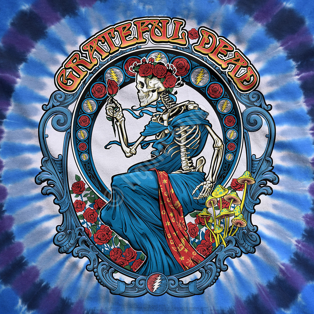 GRATEFUL DEAD-VINTAGE BERTHA-2 Sd TIE DYE T-SHIRT S,M,L,XL,2X-3X,4X,5X,6X Garcia gallery