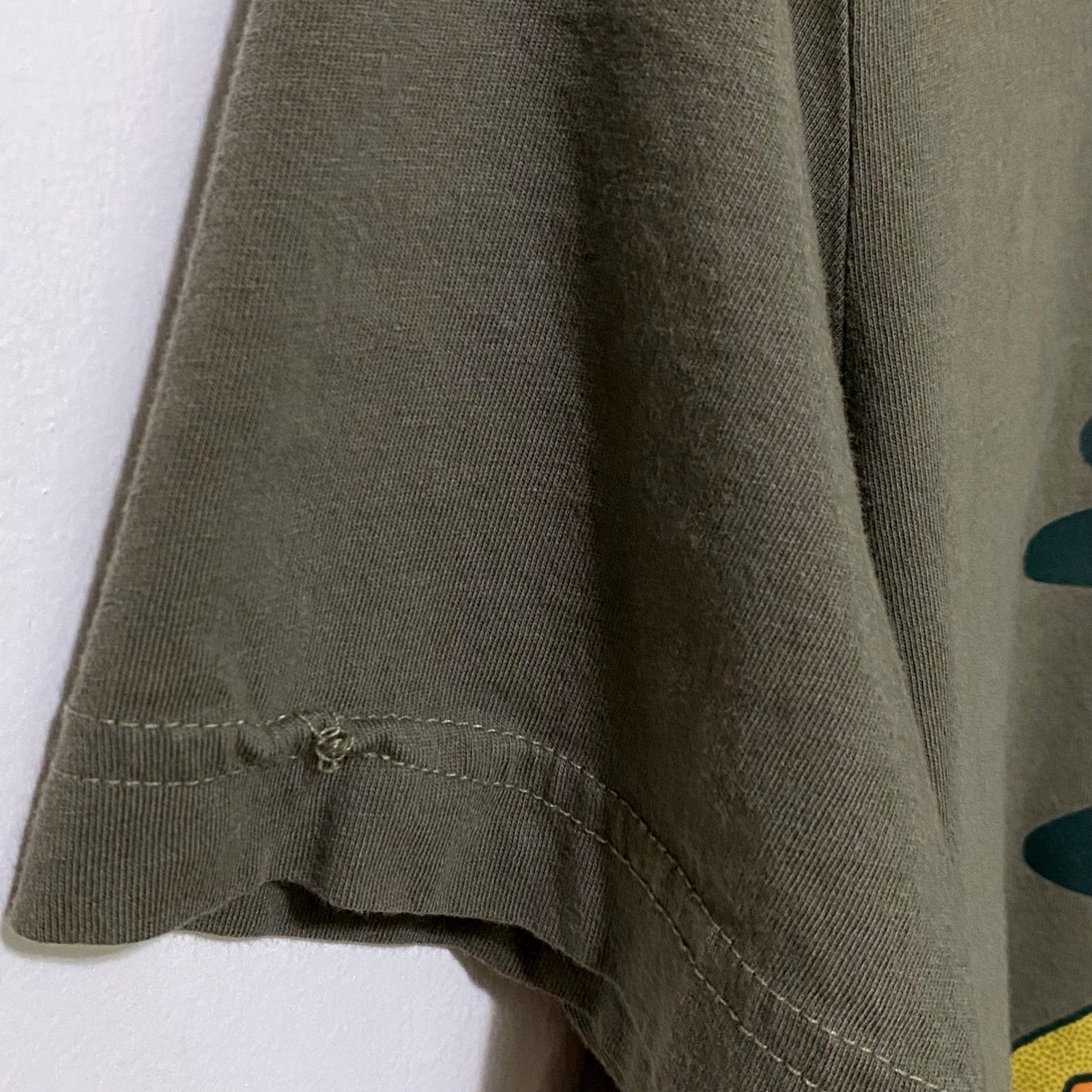 Life Is Good Nature Is Magic Mushroom Crusher Lite T-Shirt Mens M Olive Green gallery