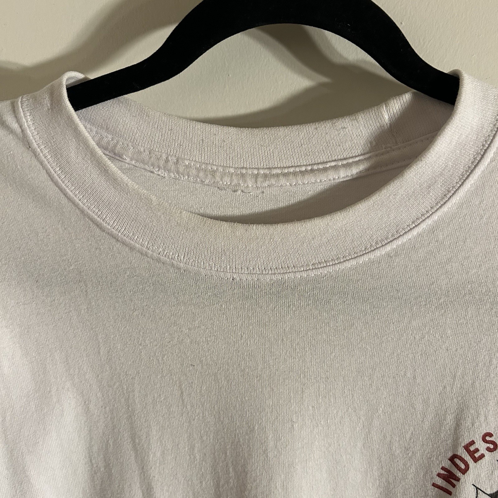 Indestructible MFG XL Heavyweight White Spiderweb Graphic Short Sleeve T gallery