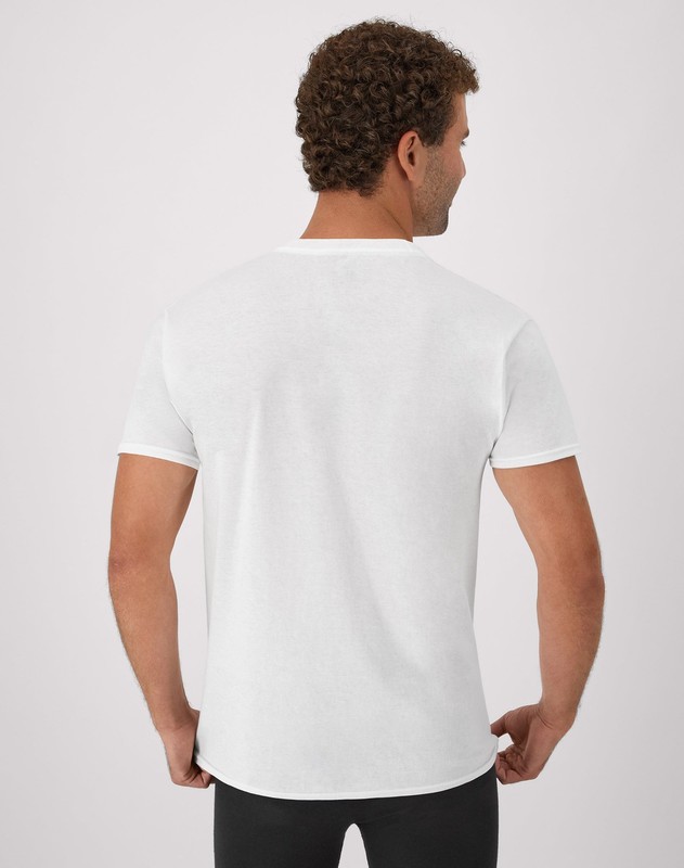 Hanes Men's FreshIQ Undershirt 6-Pack V-Neck Men's Shirts TAGLESS Comfort Soft gallery