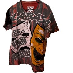 VALABASAS “LAUGH NOW” VINTAGE DATE RED NWT TEE Men’s S