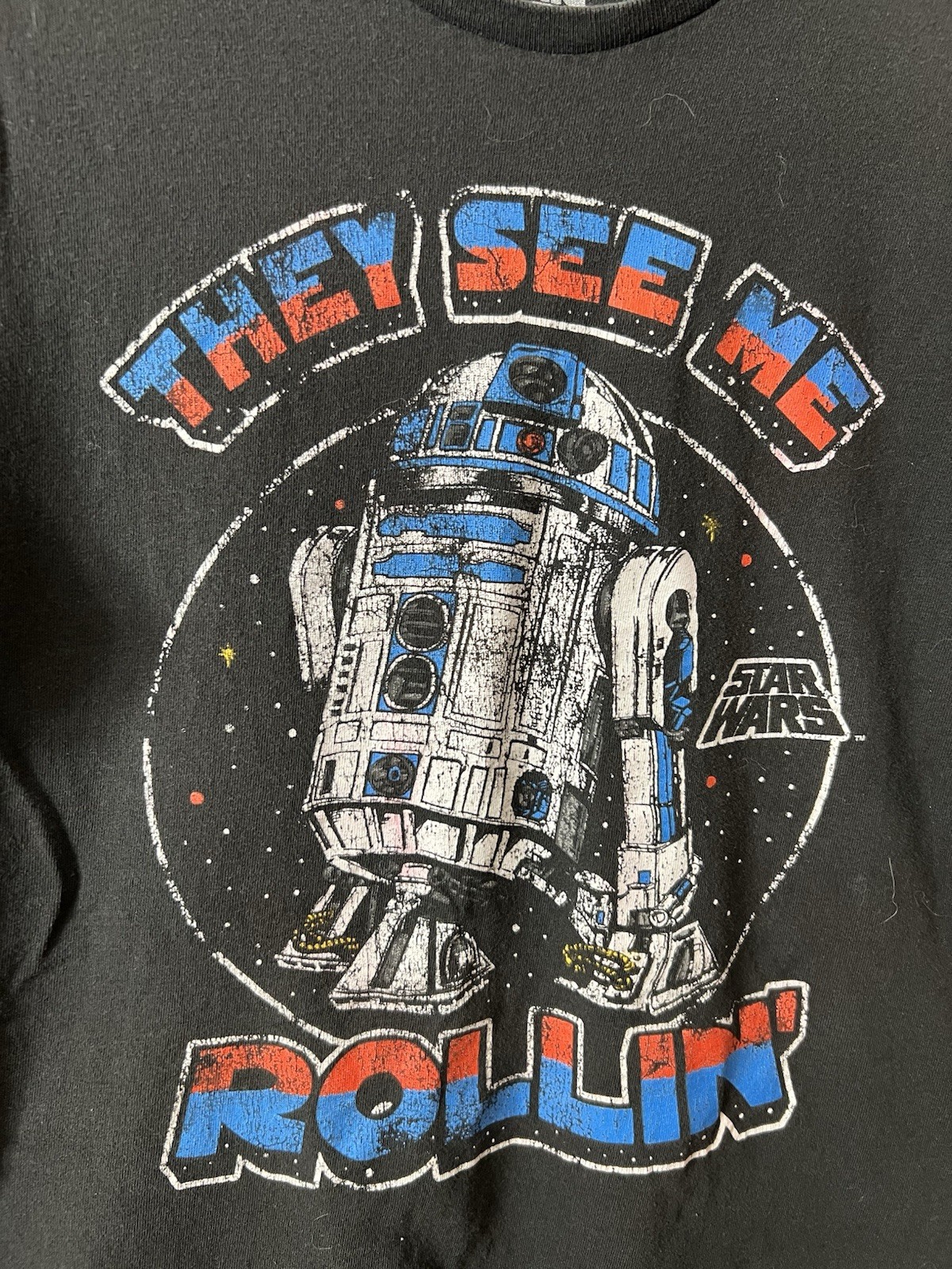 Star Wars C3P0 They See Me Rollin Tee Shirt Large gallery