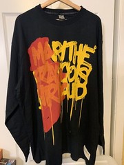 VTG Marithe Francois Girbaud Mens Sz 4XL Long Sleeve T Shirt Black