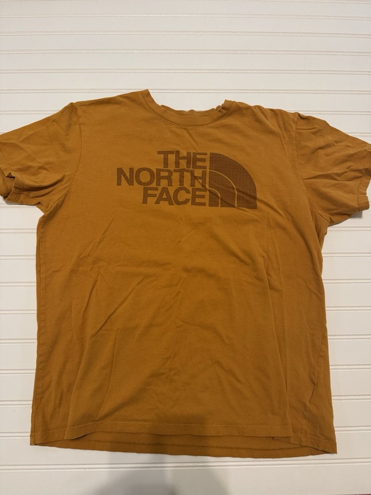 The North Face Yellow/Orange Tshirt Men’s Large