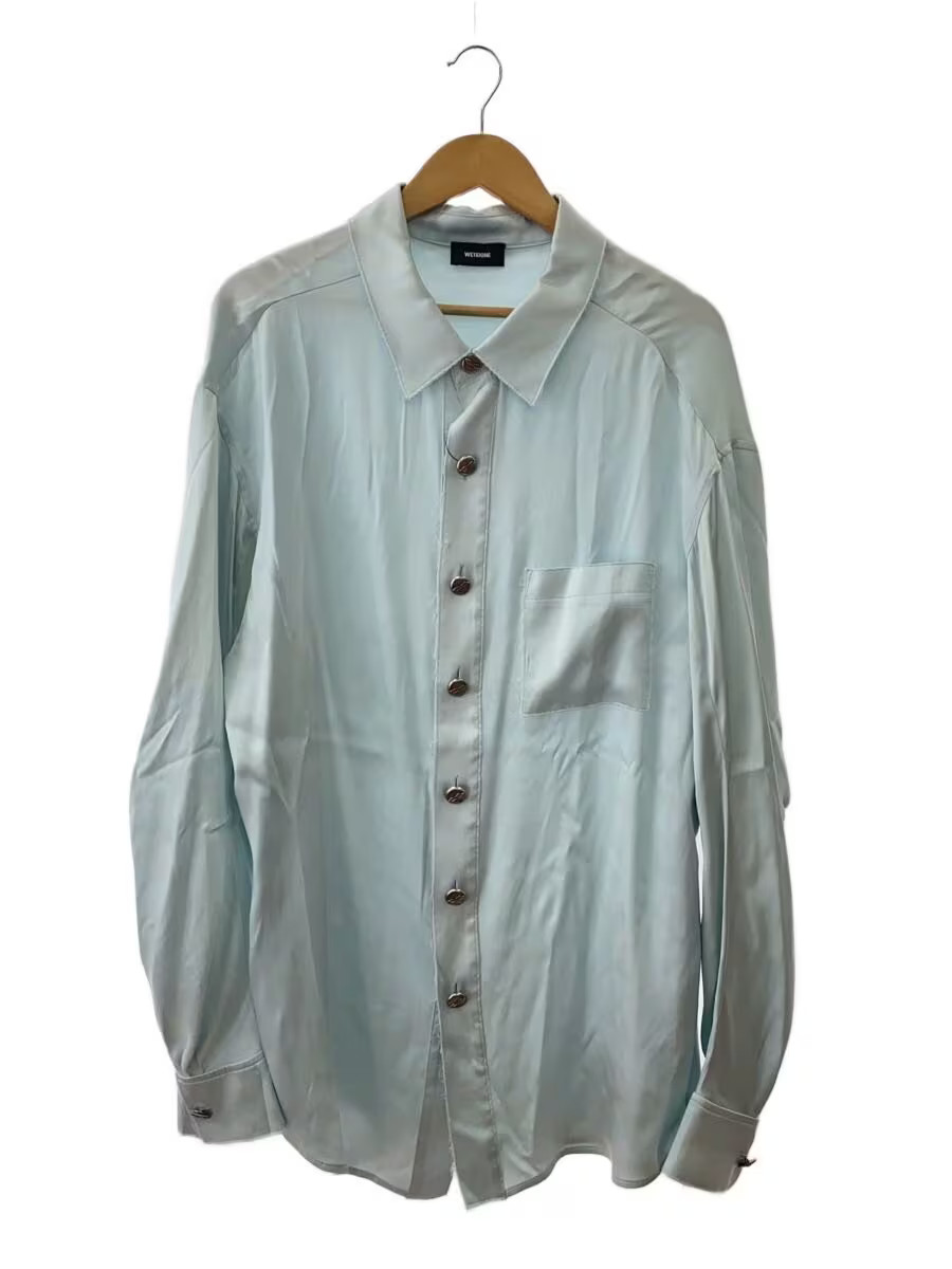 WE11DONE Long Sleeve Shirt M BLU wD BL0 21 122 M BL